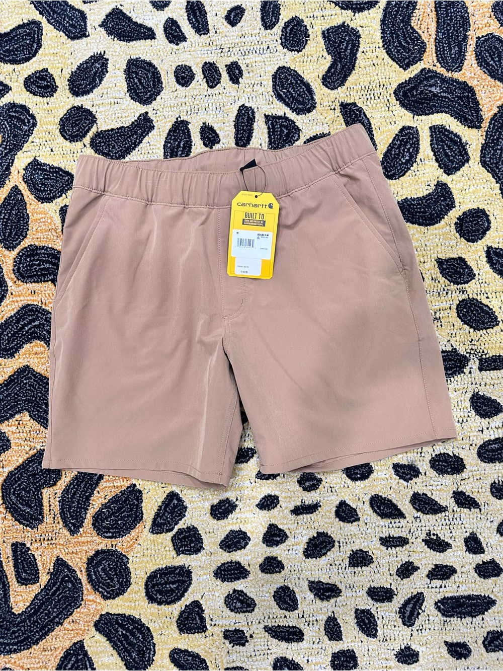 Carhartt Menβs Elastic-Waist Shorts - Rose Taupe